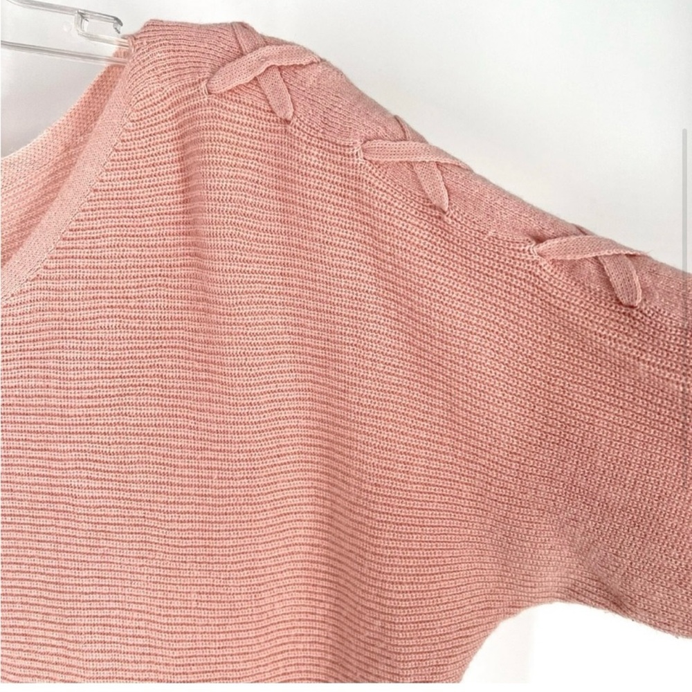 Chico's Blush Off-the-Shoulder Sweater